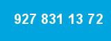 927 831 13 72